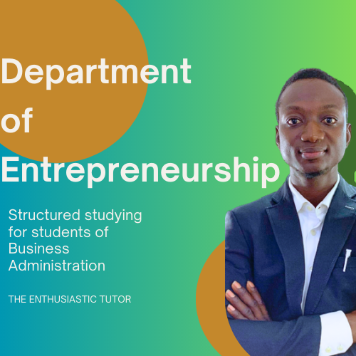 Department of Entrepreneurship 100 to 400 level online classes in NOUN