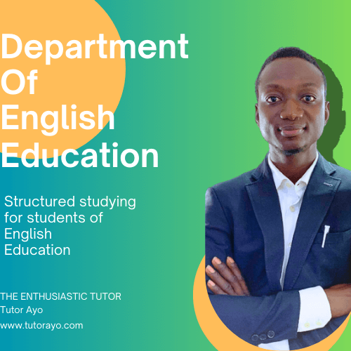 Department of English Education100 to 400 level online classes