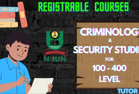 REG COURSES FOR CRIM 100-400