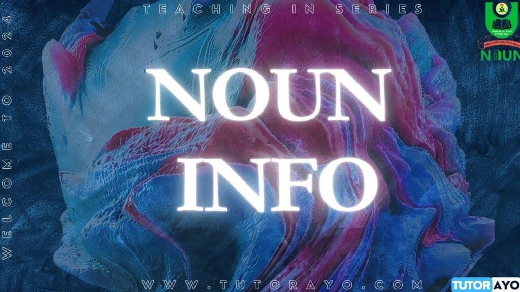 NOUN INFO