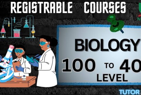 registrable courses and fee guide for biology