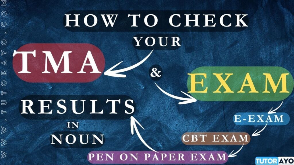 how to check your result in noun