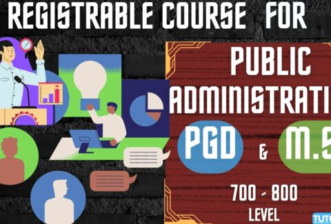 REGISTRABLE COURSES and FEE GUIDE FOR PUBLIC ADMINISTRATION PGD and M.SC