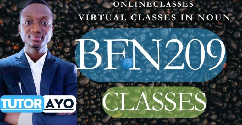 BFN209 CLASSES