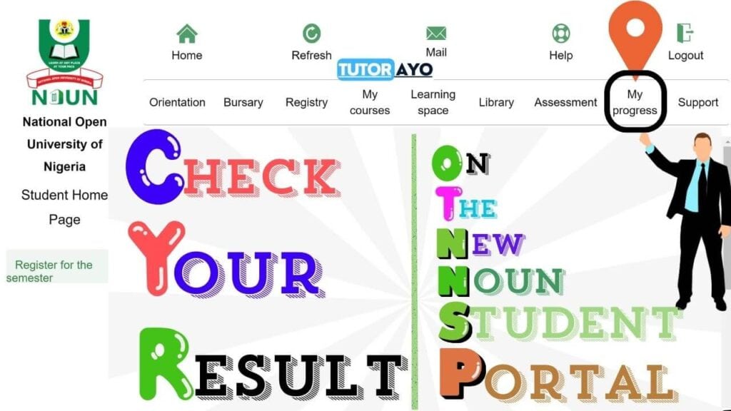 How to check result new noun portal